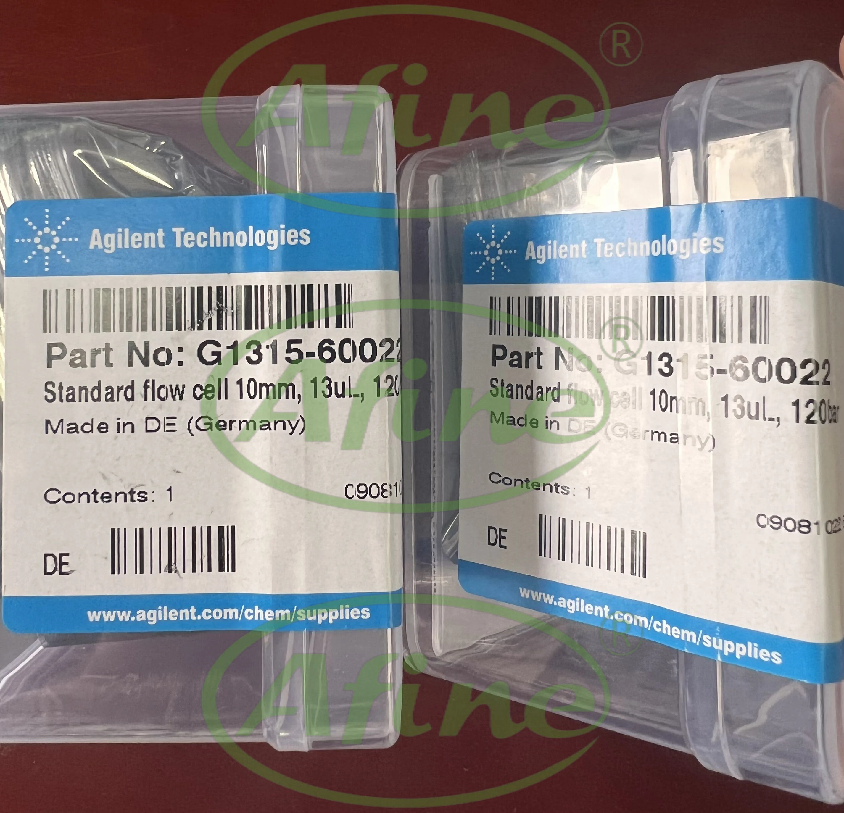 Стандартный проточный элемент AFINE Agilent с RFID-меткой: G1315-60022 ...