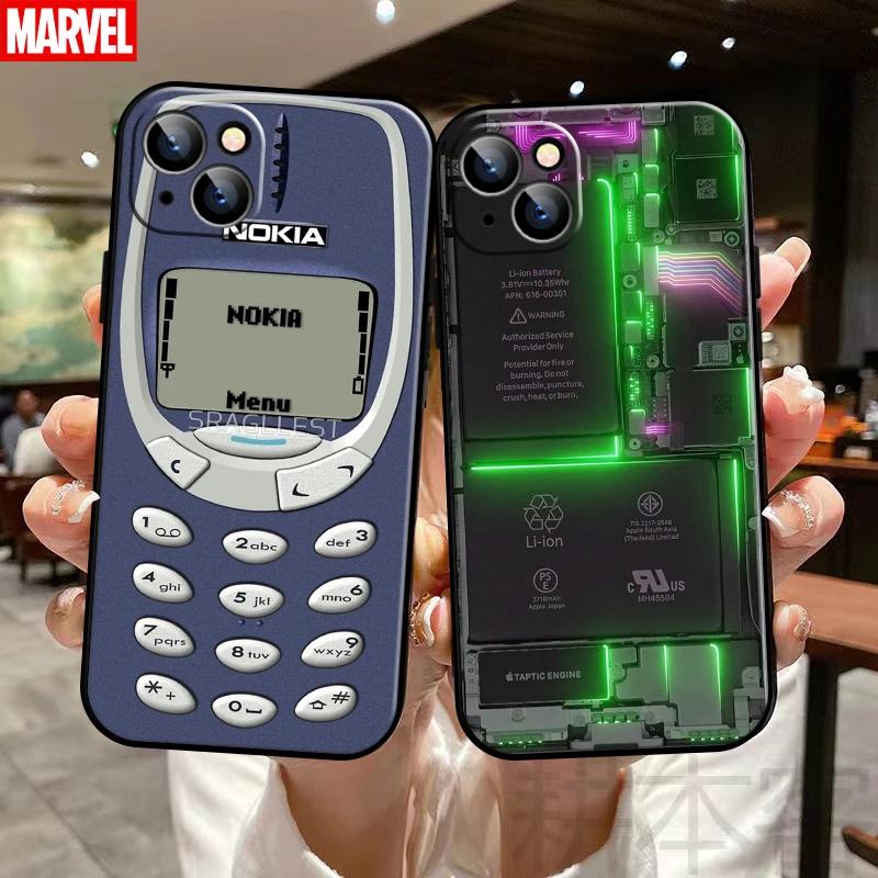 

Vintage Cassette Nokia For Apple iPhone 13 12 11 Pro Max 12 13 Mini X XR XS Max SE 6 6S 7 8 Plus Phone Case Carcasa Back TPU