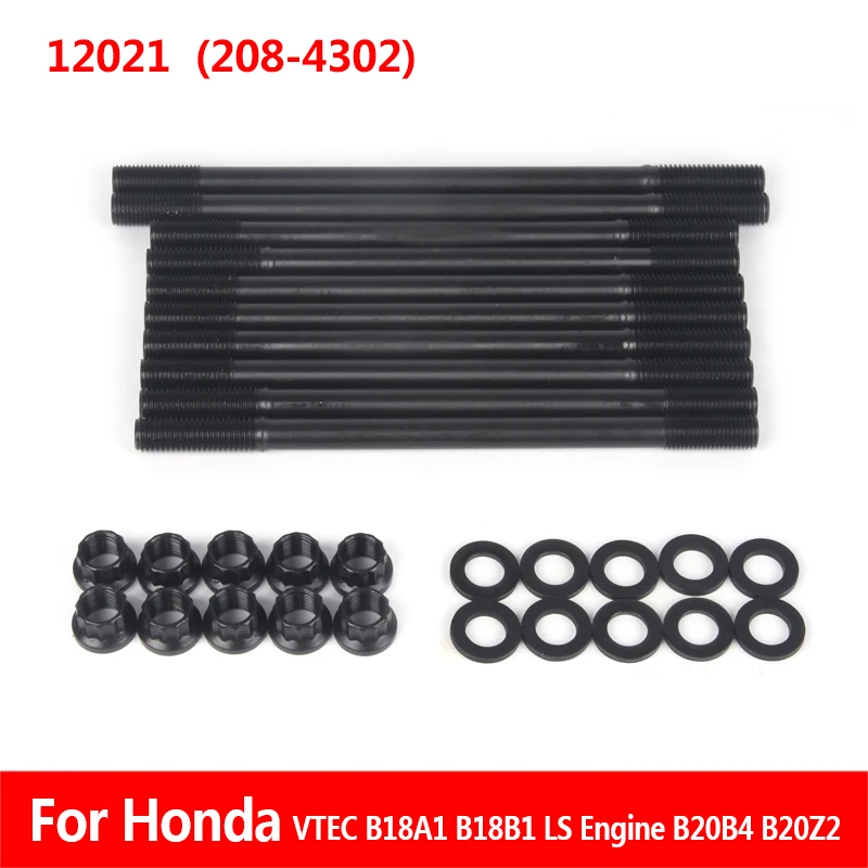 

208-4302 Cylinder Head Stud Kit Non-VTEC For Acura For Honda Acura LS Integra B18A B18B B20 B20B