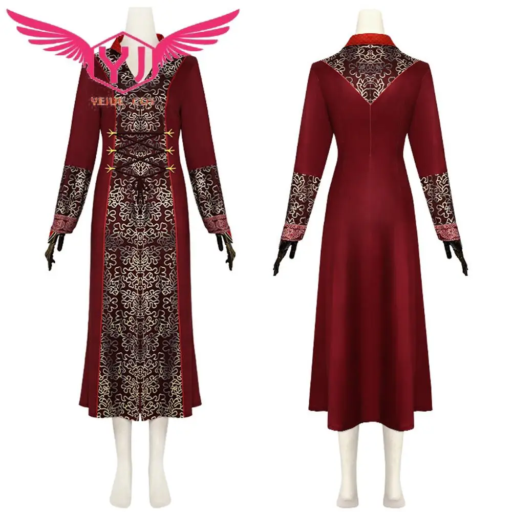 

Женский красный костюм для косплея Rhaenyra Targaryen