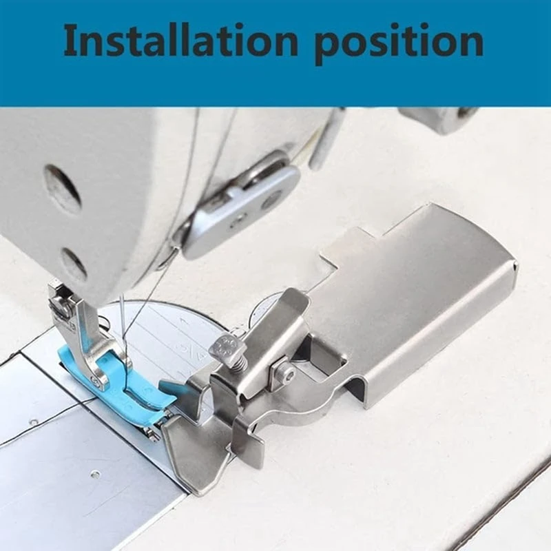 

1PCS Magnetic Seam Guide , Multifunctional Magnet Dauge, Sewing Tools Edge Locator, Sewing Machine Gauge Universal Durable