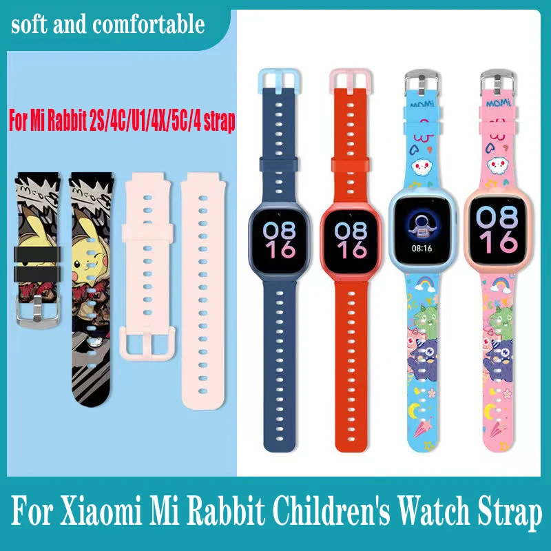 

For Xiaomi Mi Rabbit Watch Band 4C/2S/U1 Children's Phone Watch Band 4X/5C Universal Original Same Wristband