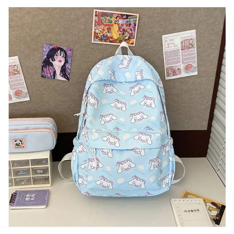 Новый школьный ранец Sanrio Cinnamoroll Babycinnamoroll вместительный Повседневный милый рюкзак