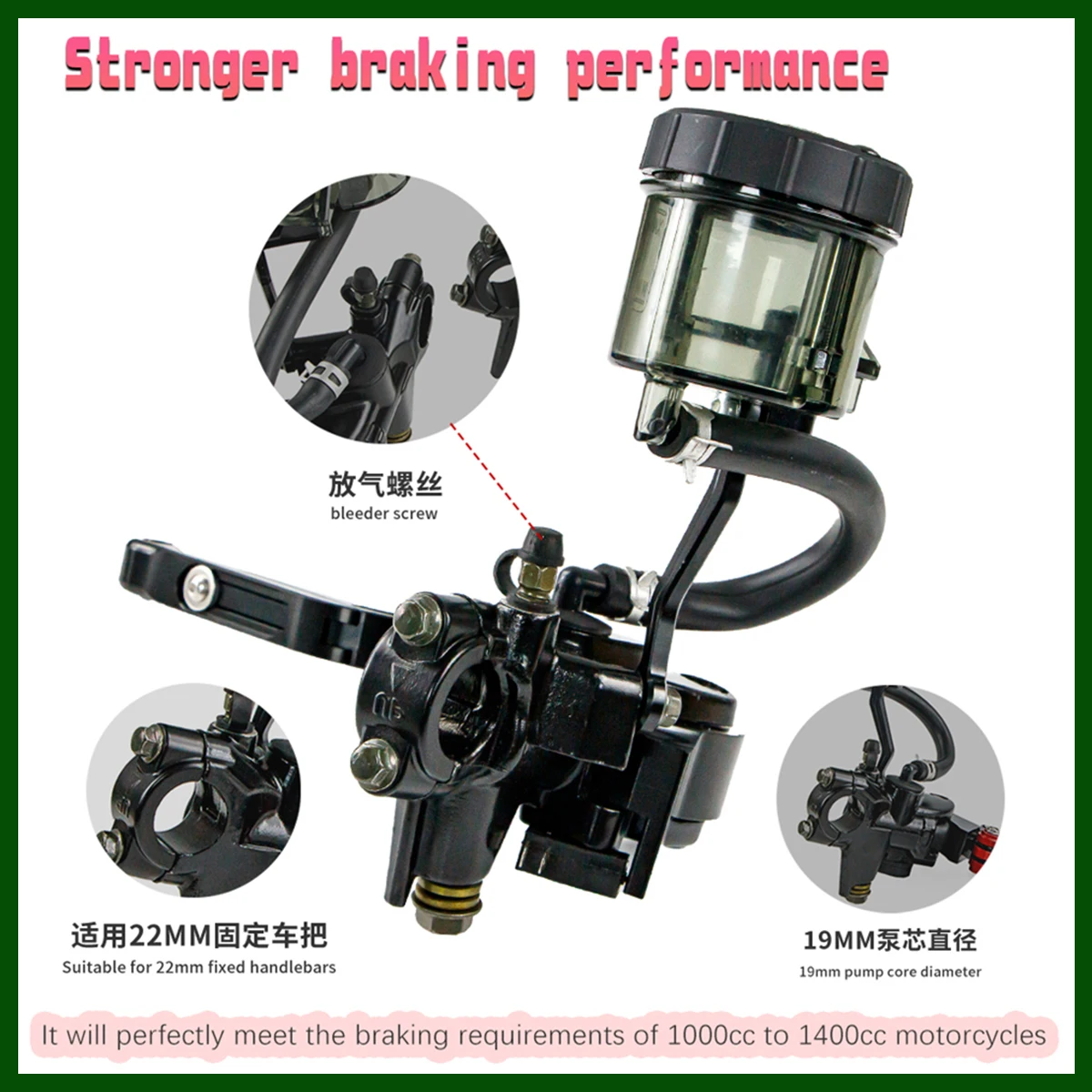 Фото Главный тормозной цилиндр Myritrice, подходит для RC213V-S 1000 RVT1000R 7/8 ''22 мм, складной выдвижной рычаг сцепления, мотоциклетный насос №2