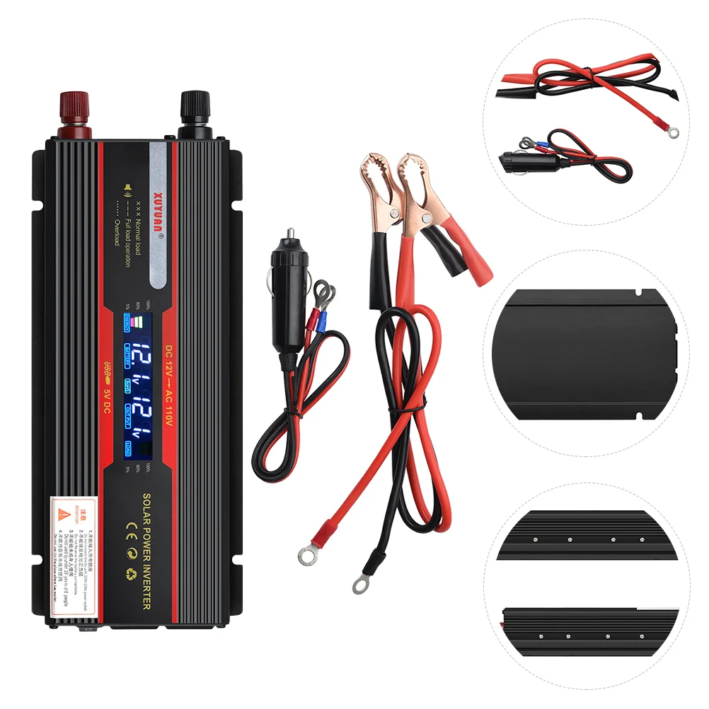 

1 Set Car Car Power Converter Home Power Converter (US Plug)