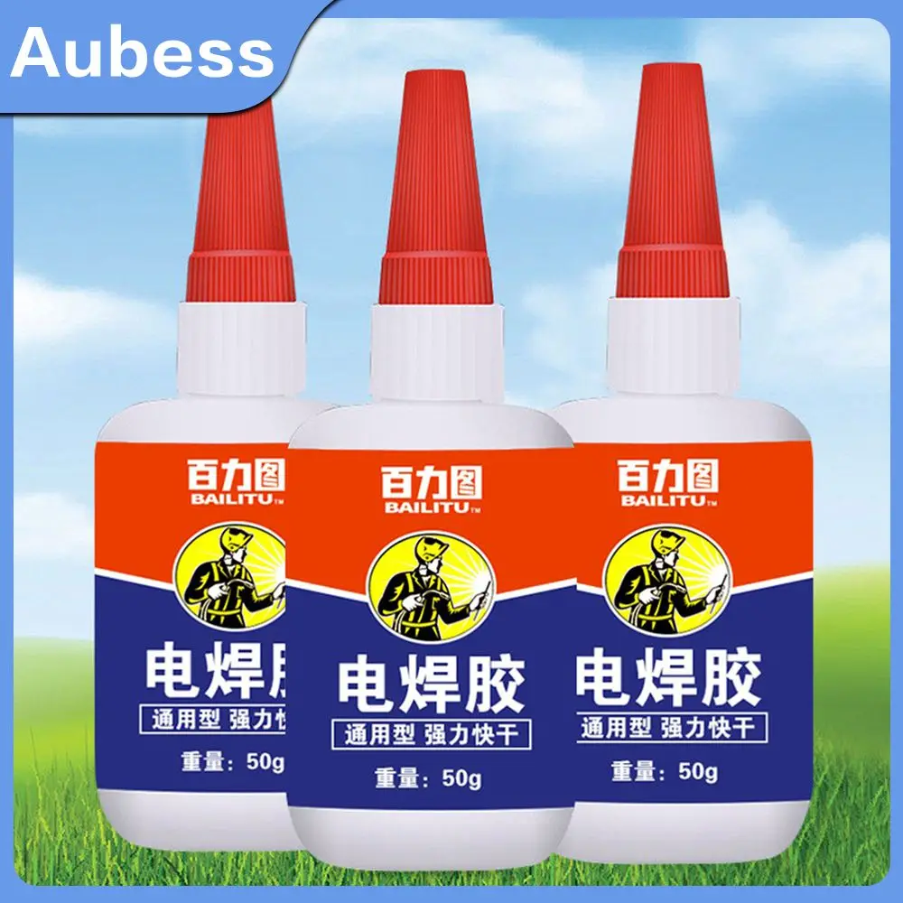 

Baili Circle Quick-drying Glue Spread Oil Glue Strong Welding Agent Sticky Shoes Metal Wood Ceramic Welding Glue Universal Glue