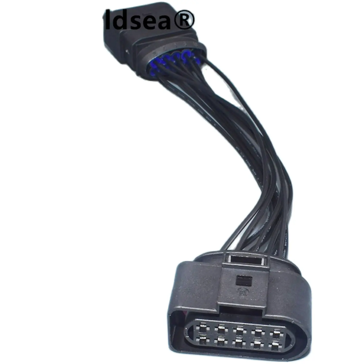 

Shhworldsea 10-контактный автомобильный разъем 1J0973835 1J0973735 1813346-1 493577-1 Автомобильный водонепроницаемый разъем, автомобильная фара, Кабельная вилка