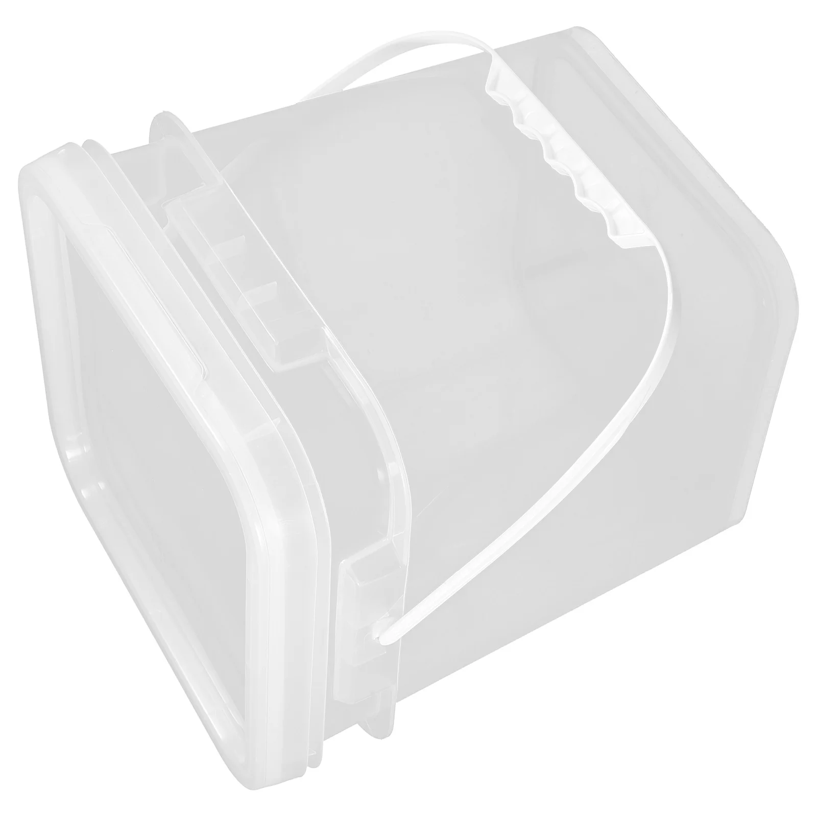 

Paint Bucket Empty Packaging Barrel Plastic Container Favor Containers Lid Round