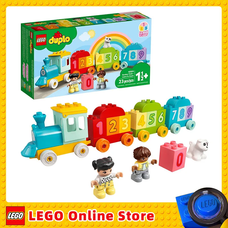 

LEGO & DUPLO My First Number Train - Learn to Count 10954 Building Toy Introduce Boy and Girl Toddlers to Numbers and Counting