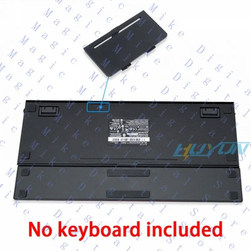 Фото Задняя крышка корпуса USB-клавиатуры для клавиатур Razer Blackwidow V3 PRO/MINI №1