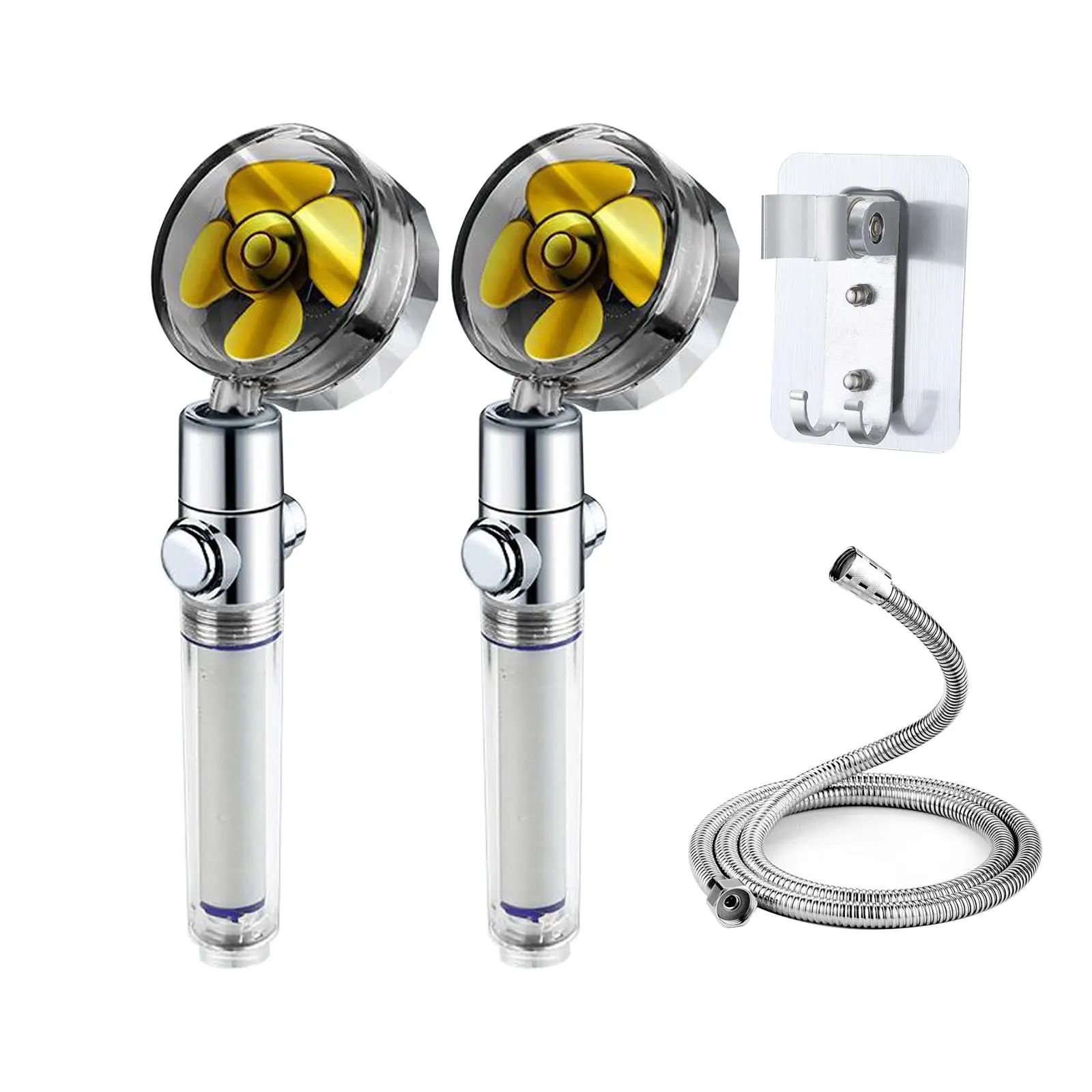 

Насадка для душа высокого давления из нержавеющей стали, 4 режима распыления воды