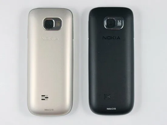 Фото Мобильный телефон Nokia C2-01, разблокированный для всех сетей, камера 3.15 МП, 3G, многоязычная клавиатура (русский, арабский, иврит), базовый сотовый телефон №4