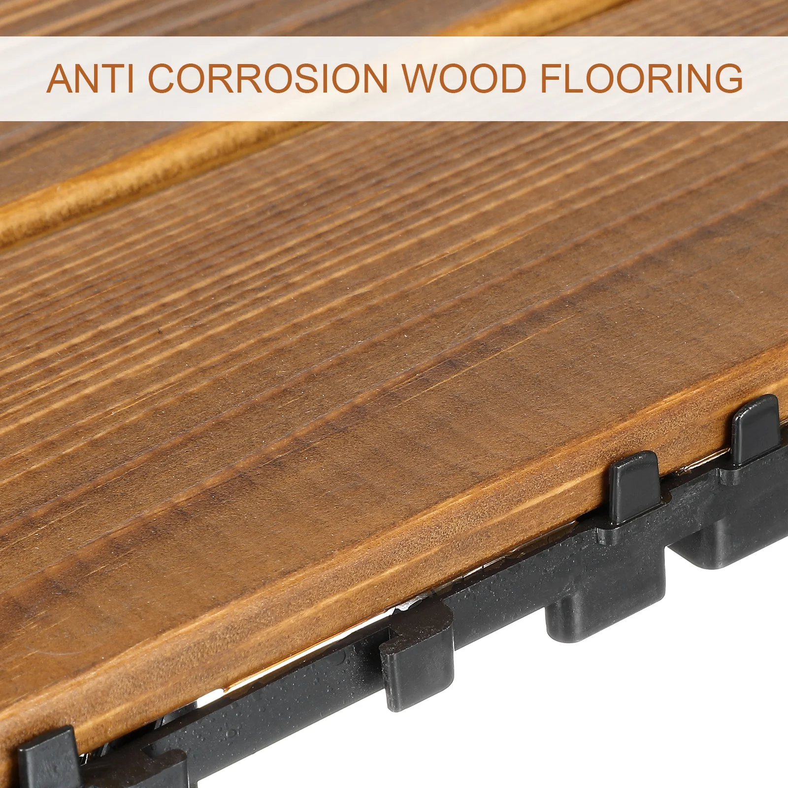 Деревянная напольная плитка для балкона блокирующий пол наружного патио