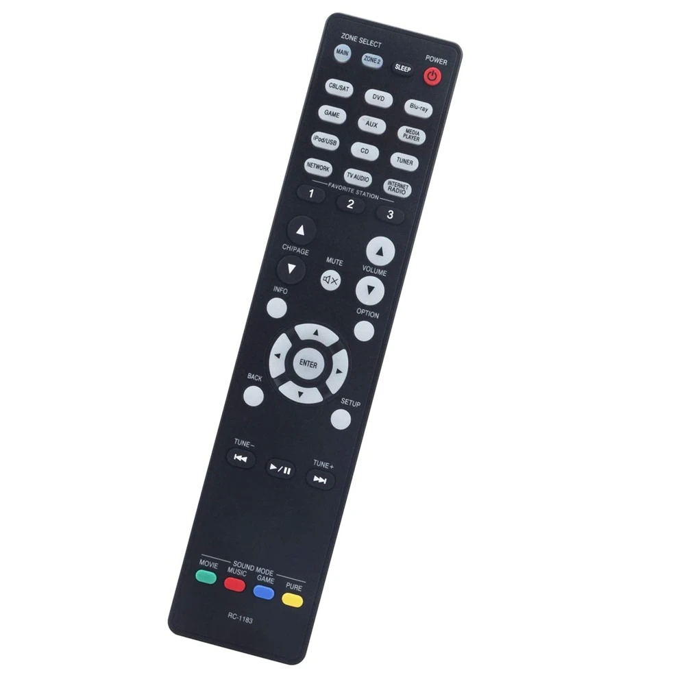 Фото MQXGF Пульт дистанционного управления RC-1183 Замена для AV-ресивера Denon AVR-X2000 AVRX2000 AVR-E400 №3