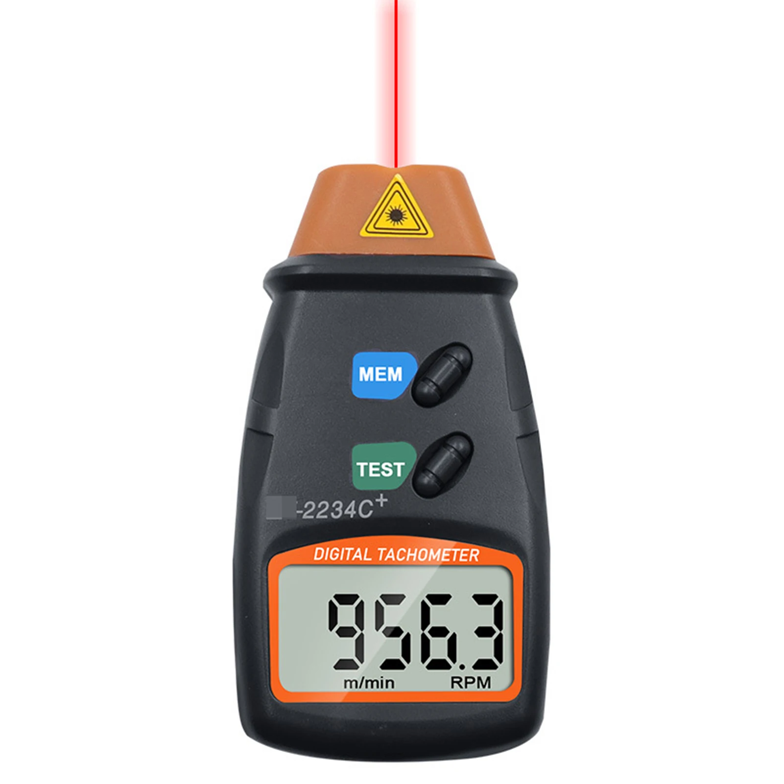 

Digital Tachometer 2.5-99999RPM Non-contact Handheld Laser Rotation Speed Meter for Motors Fans Washing Machine Automobiles