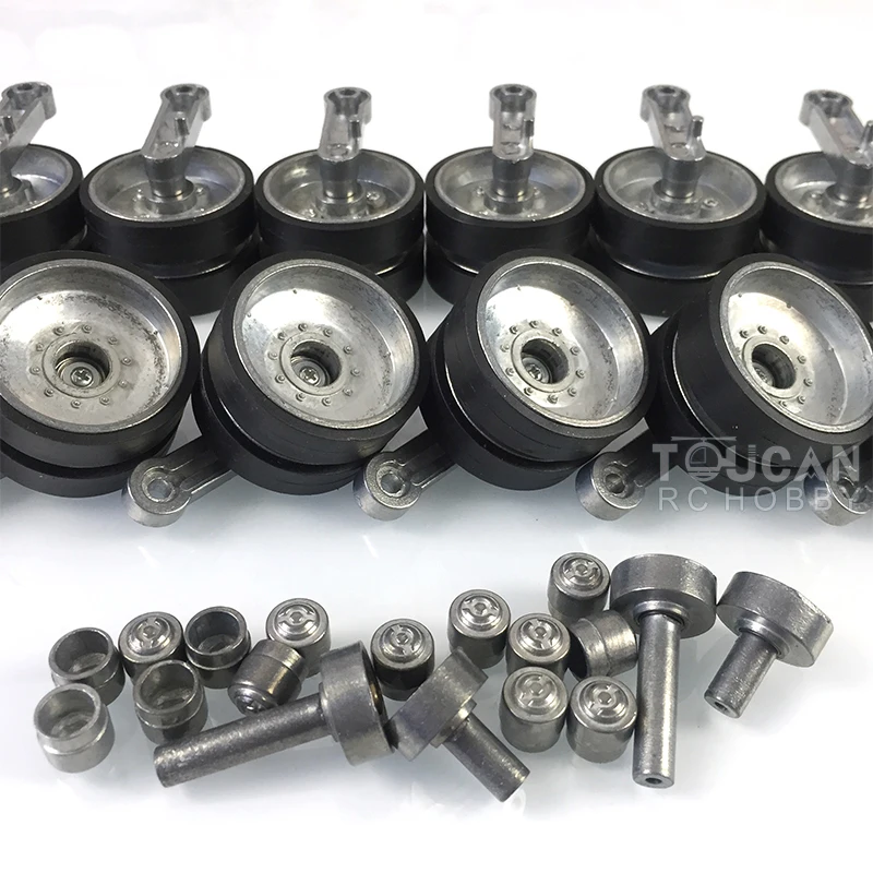 

Heng Long Spare Parts Modification 1/16 M1A2 Abrams Metal Road Wheels Torsion Suspension Bar Toucan RC Hobby 3918 TH00556