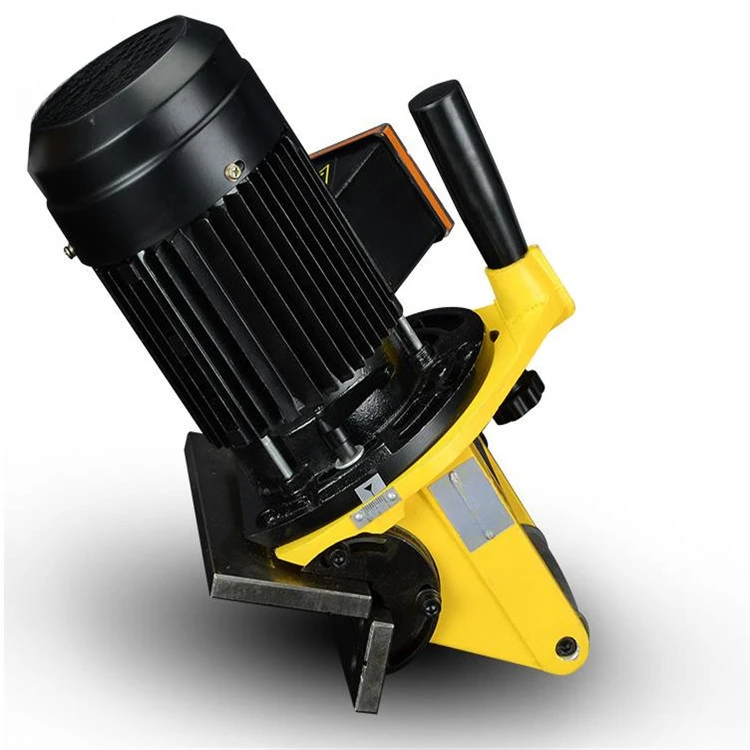 Портативная мощная машина для снятия фаски со стальной пластиной с регулируемым