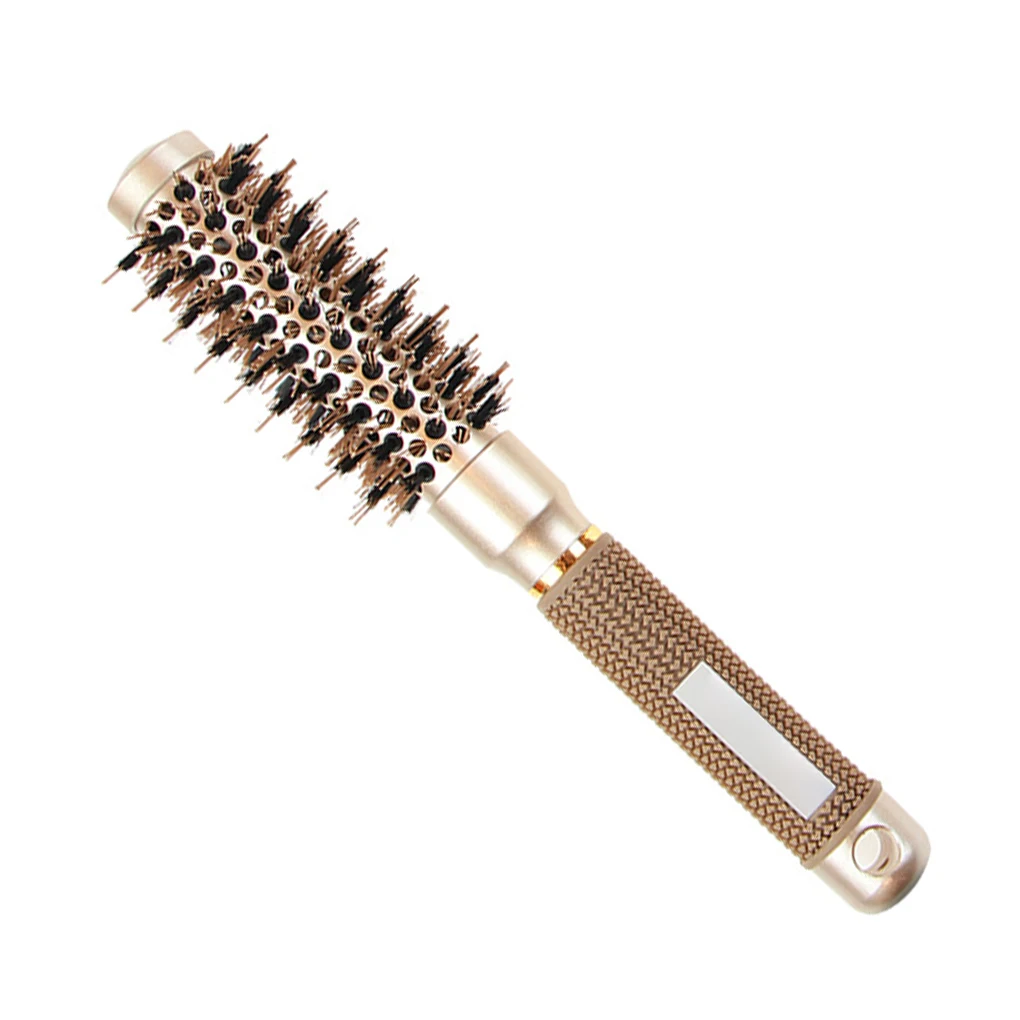 

Щетка для волос, нагревательный нейлоновый портативный инструмент для укладки волос и завивки для домашнего салона