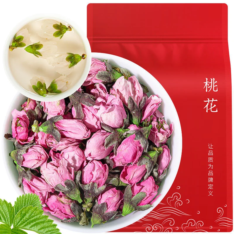 

Household Dried Peach Blossom Tea Beauty Health Flower Freckles and Whitening Slimming Women Gift Wedding Party Decoration