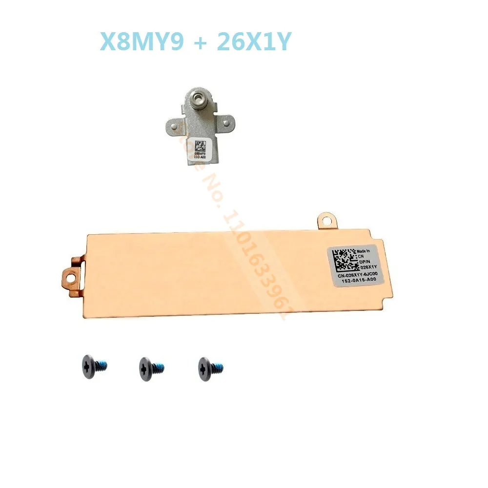 

Монтажный кронштейн для твердотельного накопителя M.2 NVME 2280 SSD, радиатор Caddy Cover 26X1Y X8MY9 для игровых ноутбуков Dell G15 5510 5511 5515