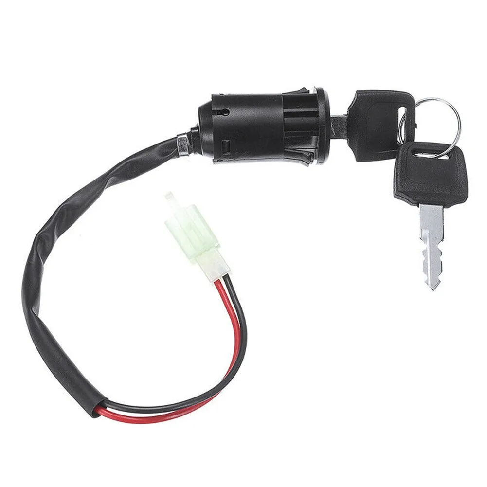 

Moped Ignition Key Switch 28mm Hole Accessory Electric Motorcycle Go-Kart On/Off Replacement Comfortable Durable
