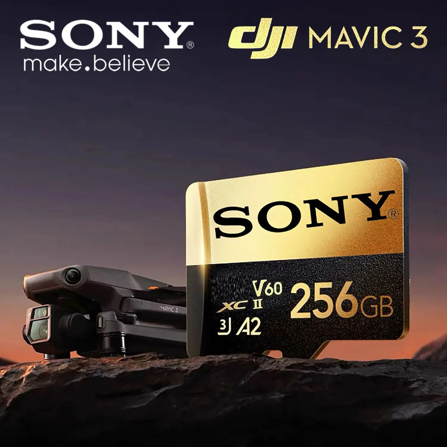 Фото Карта памяти SO-NY Micro SD 1 ТБ 512 ГБ, высокоскоростная SD-карта 256 ГБ C10, флеш-карта TF для телефона, камеры видеонаблюдения, MiniSD 128 ГБ 64 ГБ №2