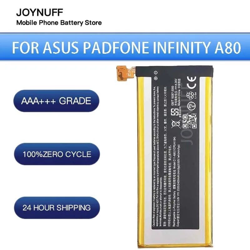 

New Battery High Quality 0 Cycles Compatible C11-A80 For ASUS PadFone Infinity A80 A86 T003 Replacement Sufficient Batteries+kit
