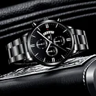 Часы мужские кварцевые из нержавеющей стали с календарем и датой