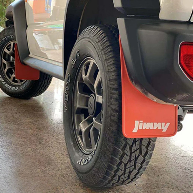 

4 шт. автомобильные брызговики для Suzuki Jimny Sierra, аксессуары 2018 ~ 2022 г., автоматические брызговики, брызговики, передние и задние крылья, автомобильные аксессуары