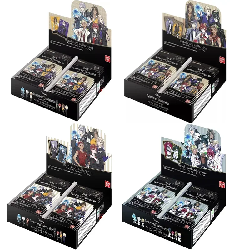 BANDAI диснеевские скрученные карты страны чудес Аниме игры фигурки загадки