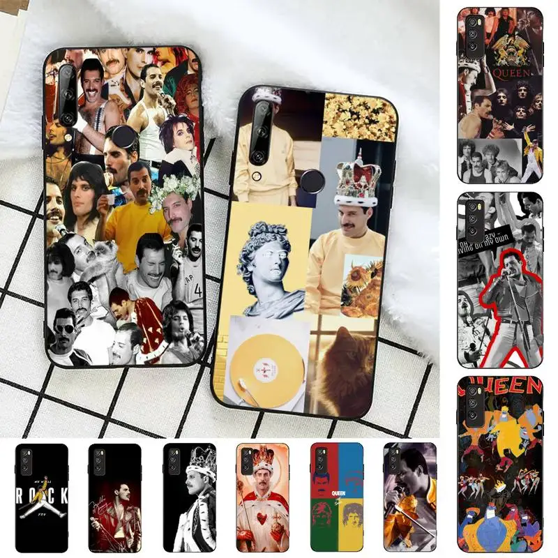 

Freddie Mercury Queen Phone Case for Huawei Honor 10 i 8X C 5A 20 9 10 30 lite pro Voew 10 20 V30