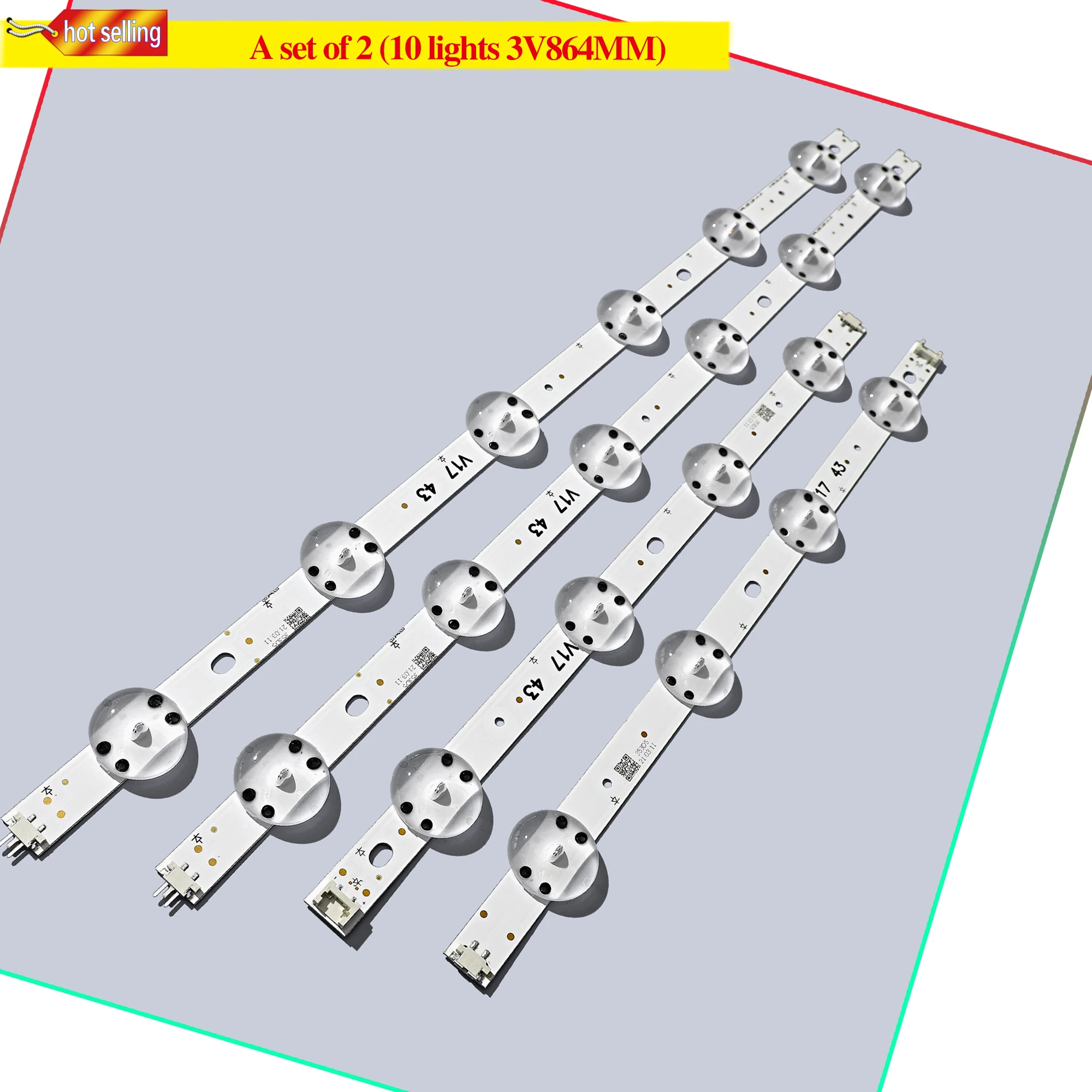 

Светодиодная лента для подсветки, 43UJ675V 43LV340C 43UJ655V 43UJ670V 43UJ6565 43UJ6525 43LJ622V 43LJ614V 6916L-2867A 43LJ610V V1743 AR