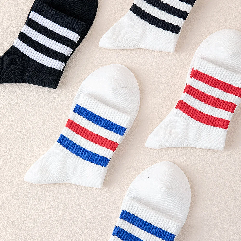 Han Edition Cotton Socks For Men And Women Stockings In Cylinder Breathable Lovers Students Exercise Their Cotton Socks