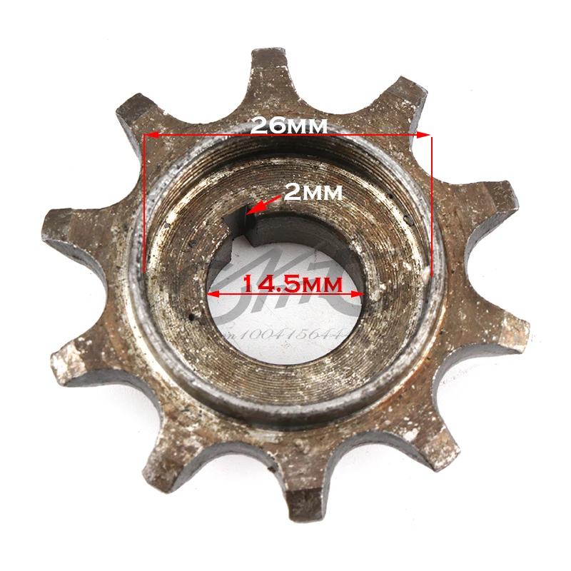 2-тактный электровелосипед аксессуары для двигателя муфта приводная звездочка