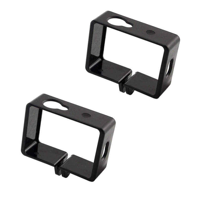 

Hot 2X Protective Housing Side Border Frame Case For Xiaomi Yi Xiaoyi Action Sport Camera Accessories Black