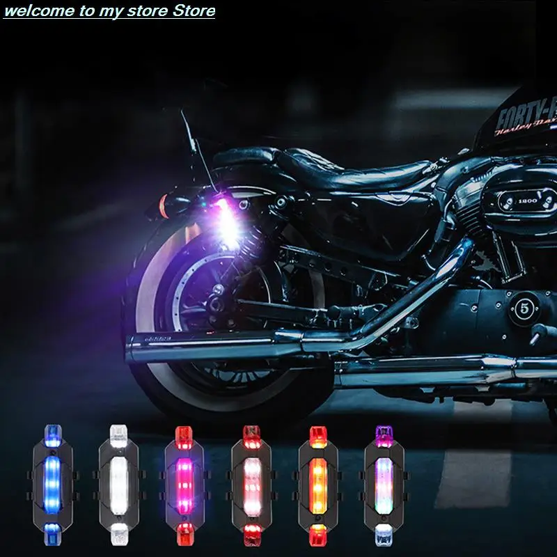 

Задний Фонарь велосипедный Аккумуляторный со светодиодной подсветкой и Предупреждение нием от USB