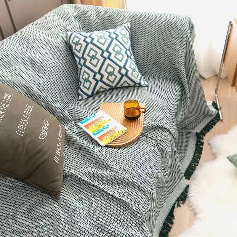 

All Cover Sofa Cover Boreal Europe Style Solid Cotton Home Office Living Room Couch ArmChair Cover Four Seasons General Non-slip