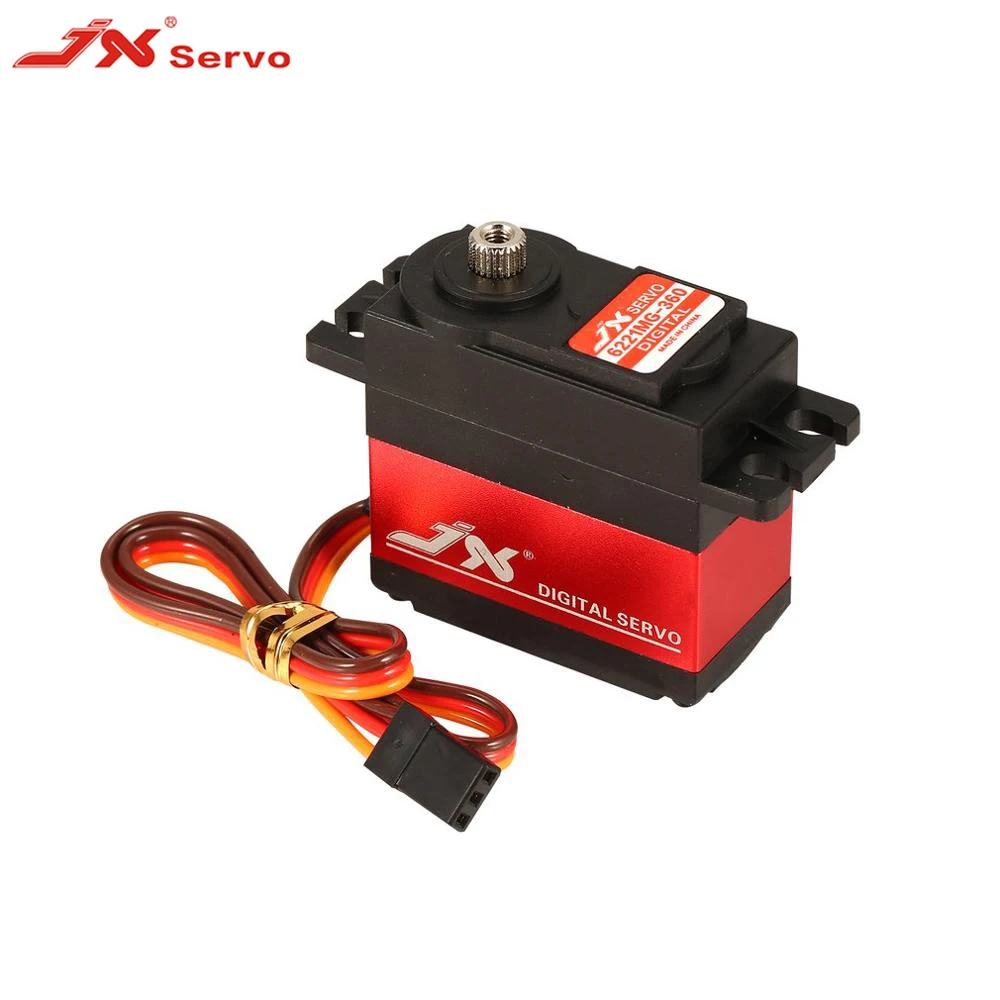 

JX PDI-6221MG 20KG Large Torque Digital Servo for 1/10 1/8 RC Car Accessories Truck Parts Helicopter SCX10 Tamiya