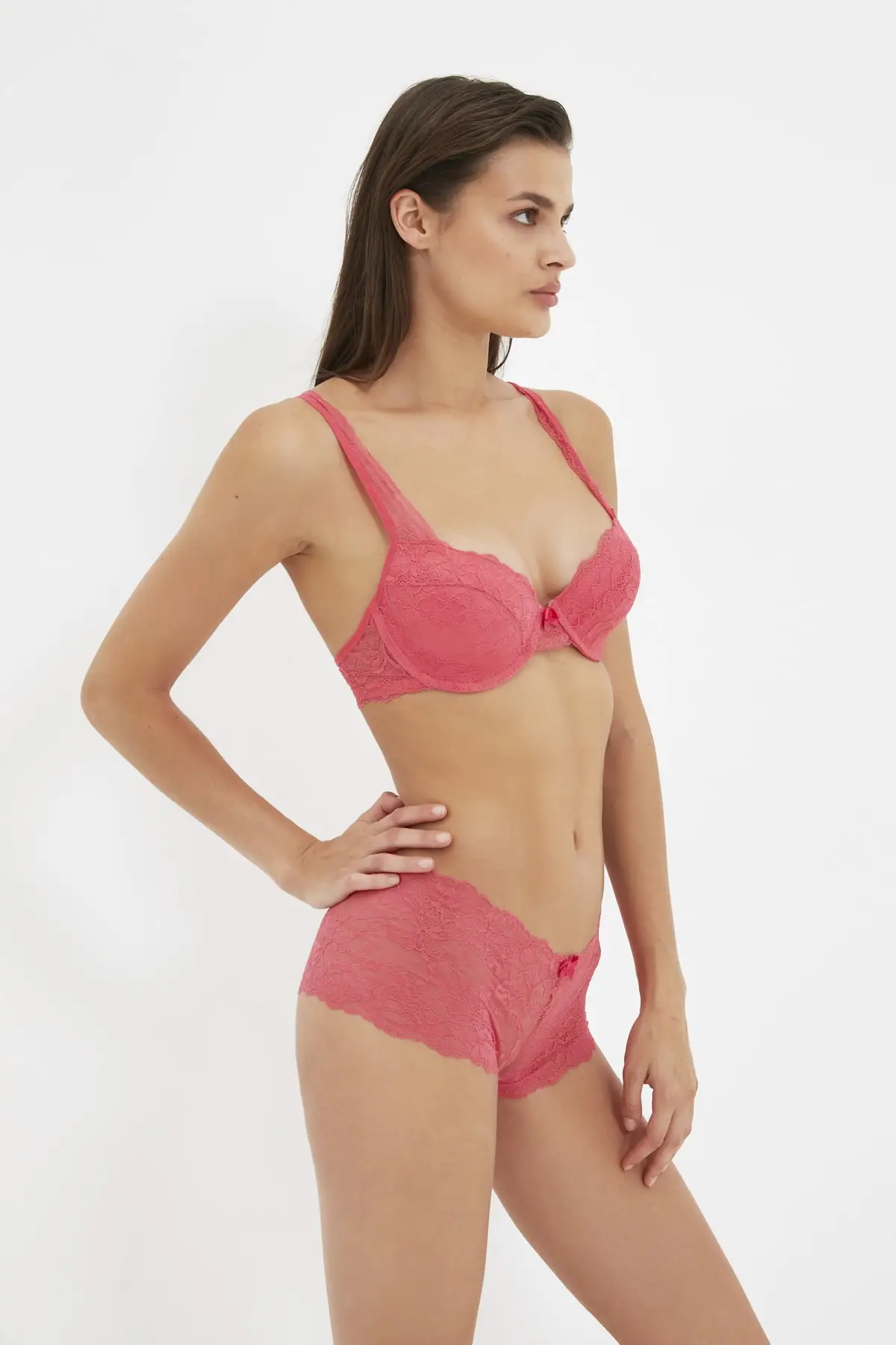 

Trendyol Ruched Lined Bottom-Top Suit THMAW22AU0206