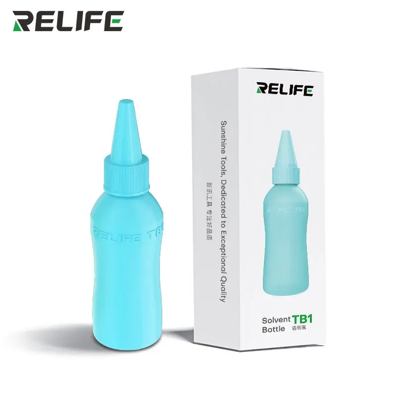 Фото RELIFE TB1 50 мл антистатический растворитель пустая бутылка пустая бутылка для спирта сварочный распределитель чистка печатных плат DIY ремонт №2