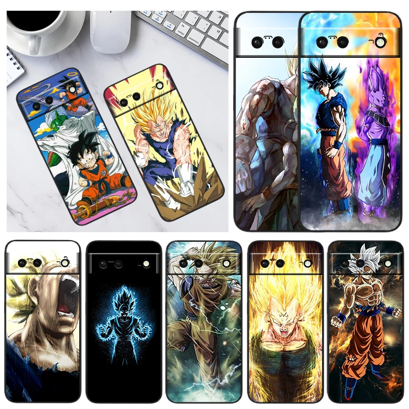 Чехол для телефона Goku dragon ball с анимацией Google Pixel 6 Pro 6A 5A 5 4 4A XL |