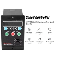 digit display ac multifunction motor torque control 6 400w 220v digital motor speed control controller