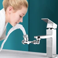 universal faucet extend tube splash spray head 1080 degree rotating tap filter water bubbler faucet aerator faucet nozzle
