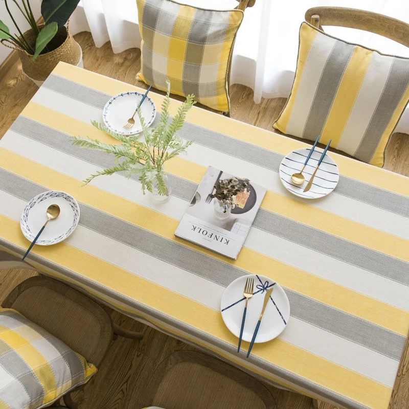 

Роскошный Хлопковый чехол для стола в виде буфета, милый прямоугольный защитный чехол для стола в скандинавском стиле для пикника, отеля, обеденного стола, домашнего декора