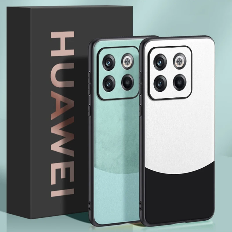 Роскошная задняя крышка из искусственной кожи для OnePlus Ace Pro 10 T 10R Матовая