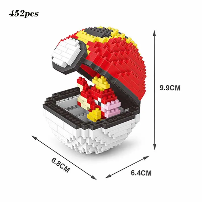 Куклы Cubone из мультфильма Аниме Пикачу модель куклы Psyduck кирпичи для детей подарки
