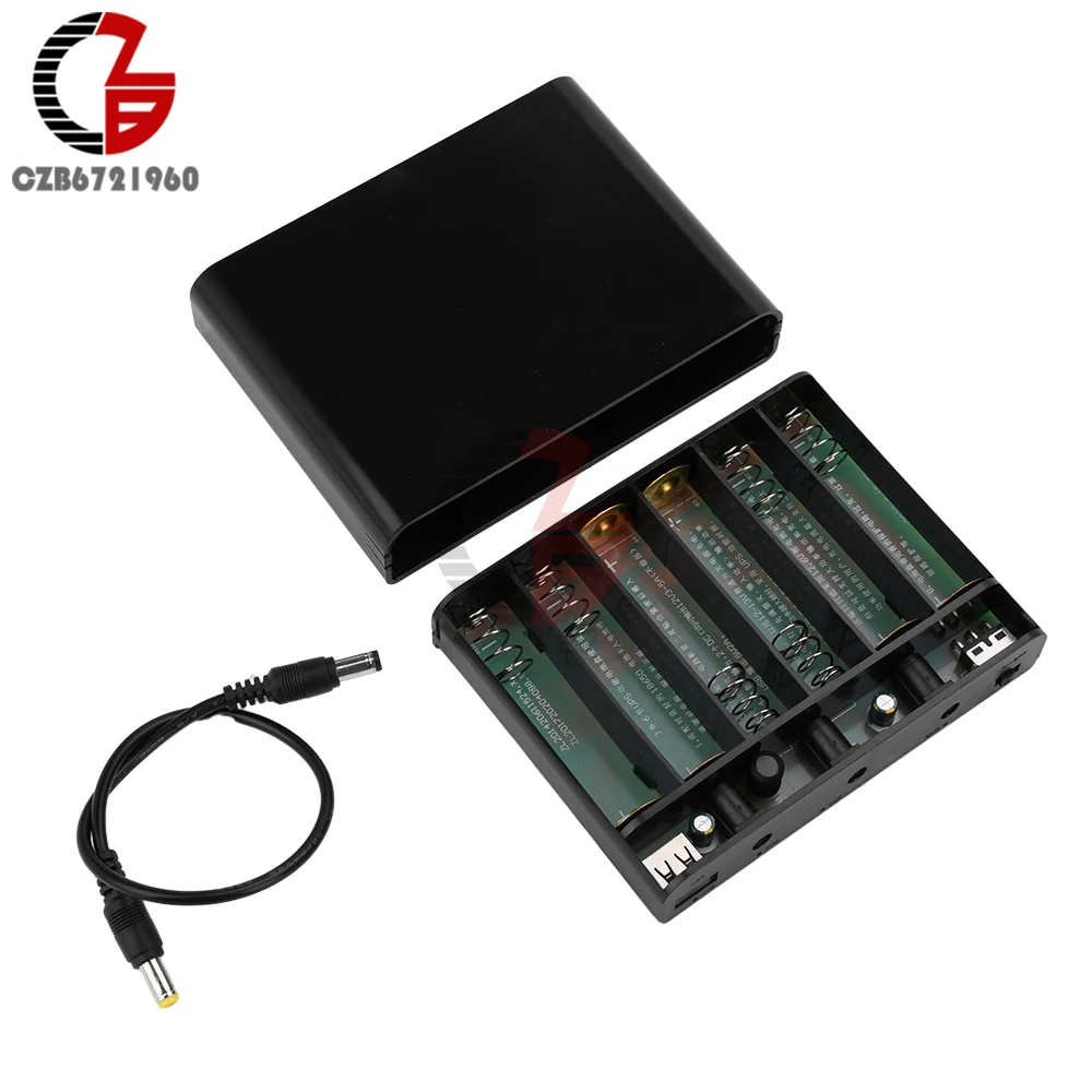 

Gaqqee DC UPS6 18650 Литиевая батарея ИБП