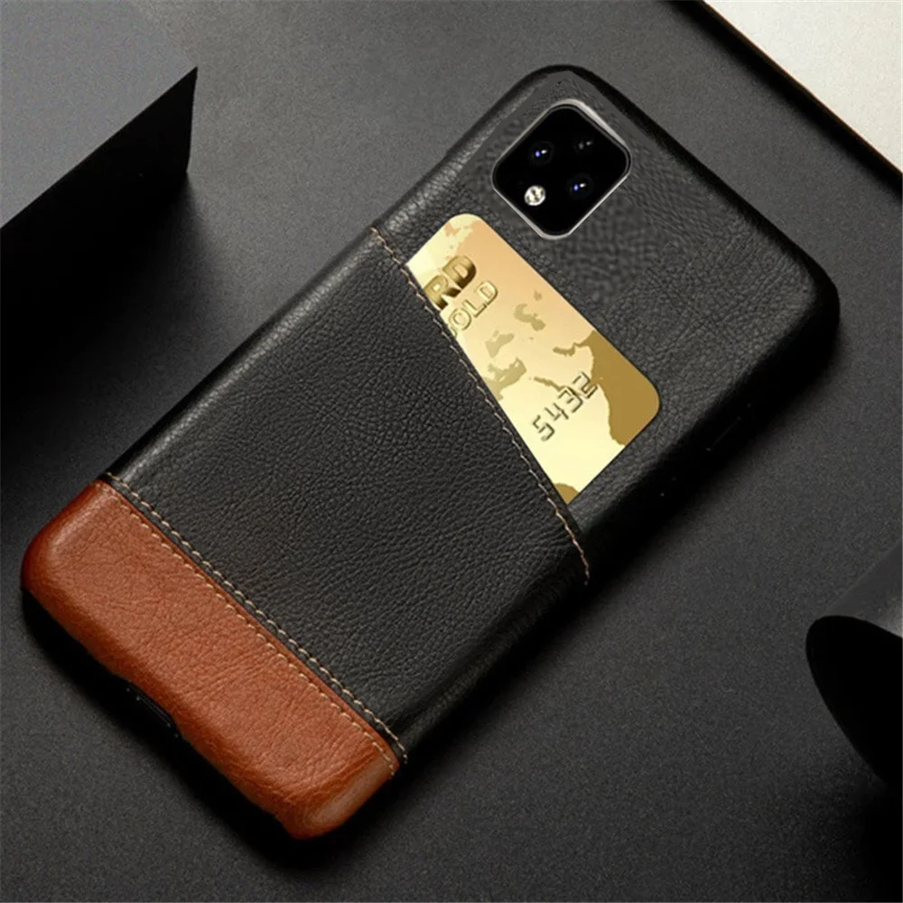 

Pixel 4 XL Case Mixed Splice PU Leather Credit Card Cover For Google Pixel 4 5 4A 5A 6A 6 7 Pro Pixel4 Pixel5 Pixel6 Pixel7