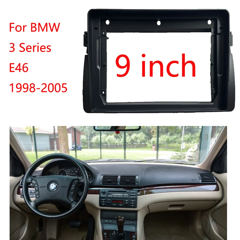 

Комплект рамок для автомагнитолы, 9 дюймов, для BMW 3-серия (E46) 1998-2005
