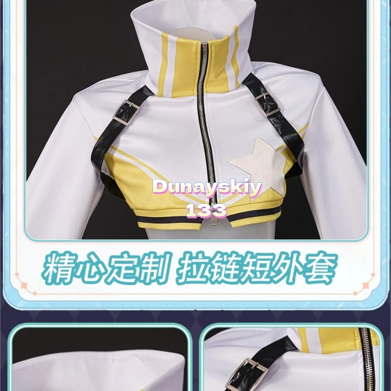 Фото Женский костюм для косплея Elegg из серии NIKKE Ichiban Kuji, белая длинная повседневная униформа в стиле Лолиты, полный игровой костюм для карнавала №4